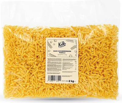 Produktbild von KoRo I Fusilli aus Mais und Kichererbsen 2 kg
