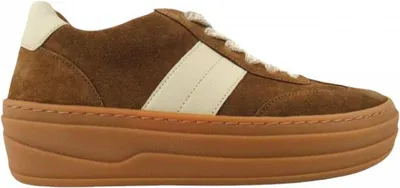Produktbild von Gabor Velour sportlicher Schnürer Braun in Gr. 36.5