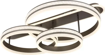 Produktbild von Globo Lighting Deckenleuchte Metall titanfarben gebürstet, LED