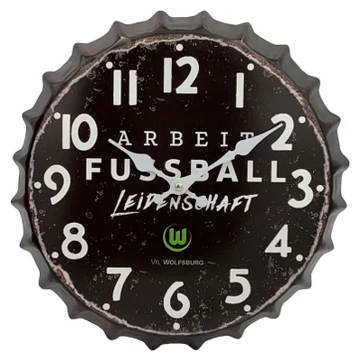 Productafbeelding van VfL Wolfsburg wandklok, model A-F-L