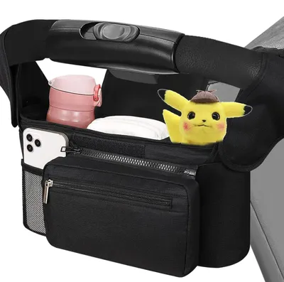 Image de Organisateur universel pour poussette, avec porte-gobelets