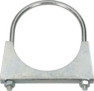 Obrázek produktu pro KOTARBAU® 95 mm šroubová svorka Svorka výfukového potrubí Svorka trubek Svorka anténního potrubí Stožáry Univerzální svorka pro připojení potrubí