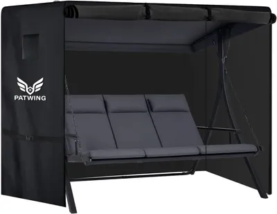Obrázok produktu pre Poťah na záhradnú hintačku 215x125x170 cm, 600D Oxford, vodotesný, pre záhradný nábytok