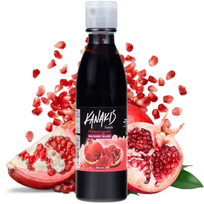 Produktbild von Kanakis | Balsamico-Creme Mit Granatapfel - 250 ML - Ohne Zucker - Glutenfrei