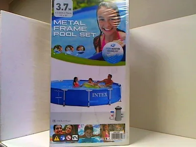 Zdjęcie produktu dla Intex 28212NP, 6503 l, Basen ramowy, Dziecko i dorosły, Niebieski, 25,2 kg