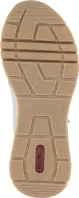 Produktbild von Rieker Damen Sneaker Schnürschuhe sportliches Design M6601, Größe:42 EU, Farbe:Beige