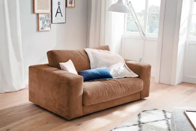 Produktbild von KAWOLA Doppelsessel MADELINE Loveseat Cord rost