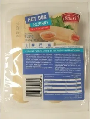 Produktbild von Hot Dog Weizen 120G(2X60G) Dakri
