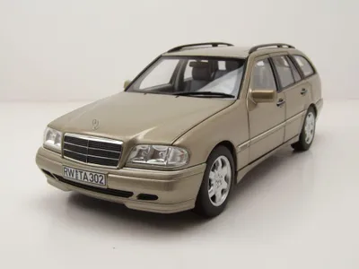 Produktbild von Norev 183388 Mercedes C-Klasse T-Modell Kombi S202 1997 silber 1:18