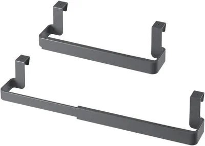 Produktbild von metaltex Handtuchhalter Flex-Bar ausziehbar grau