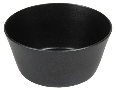 Produktbild von Schale, 160 ml, Ø 7 x 3,75 cm, schwarz, Edelstahl