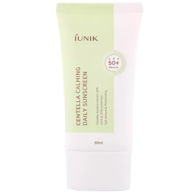 Zdjęcie produktu dla iUNIK Centella Calming Daily Sunscreen SPF 50+ PA++++, 60 ml - Krem ochronny z wysokim filtrem UV