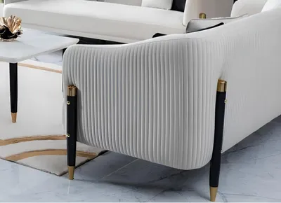 Image de Ensemble Canapé 3+1+1 Places Design Nouveau Coussin Garniture Nouveau