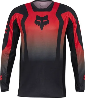 Produktbild von FOX 180 Lean Jersey Fluorescent Red M Motocross Trikot