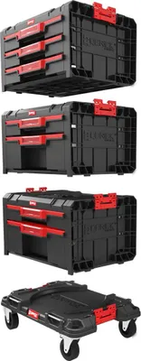 Produktbild von Qbrick System Pro Schubladen-Werkstatt-Set 1, Schubladen - Skrz N8117