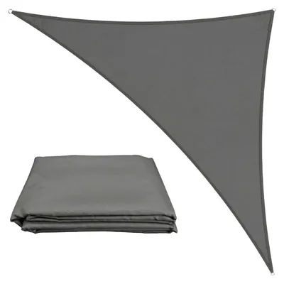 Zdjęcie produktu dla Trójkątny wodoodporny parasol przeciwsłoneczny 4 x 4 x 5,7 m