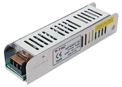 Immagine prodotto di V-TAC VT-20154D Alimentatore slim in metallo 150W 12V 12,5A a 2 uscite IP20 triac dimmerabile - SKU 3257