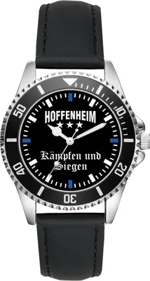 Produktbild von KIESENBERG Herrenuhr Armbanduhr Hoffenheim Geschenk Artikel Idee Fan Analog Quartz Uhr L-2311