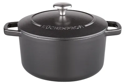 Imagen del producto de Olla para asar de la marca Küchenprofi, modelo BRETAGNE, redonda, de 24 cm, color , referencia 431001024, código EAN 4007371074285