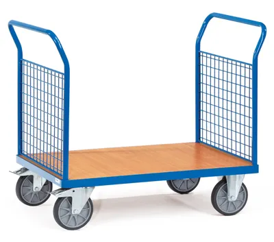 Produktbild von fetra 1522, Sperrholz, Stahl, Transportwagen, Blau, 600 kg, 4 Rad/Räder, 20 cm