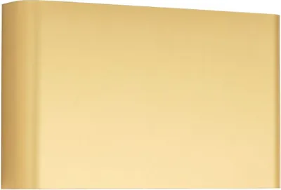 Produktbild von Wandleuchte Aluminium Up Down 25 cm breit in Gold G9 2-flammig eckig Modern Wandlampe
