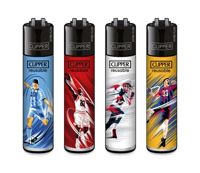 Produktbild von Clipper Feuerzeug 4er Set FFX Goats