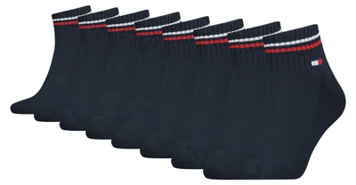 Produktbild von 4 Paar Tommy Jeans Herren Quarter Iconic Socken