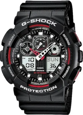 Produktbild von Casio Herrenchrono G-Shock Uhr GA-100-1A4ER