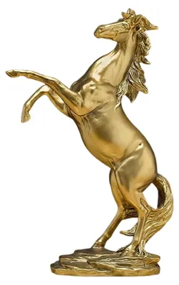 Produktbild von Realistische Pferdefigur, handgefertigte Pony-Statue aus Kunstharz, simulierte Bauernhoftier-Skulptur, Dekoration für Zuhause, Büro oder Schreibtisch.