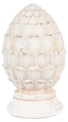 Immagine prodotto di Clayre & Eef Decorazione Cono in abete Ø 10x18 cm Pietra beige