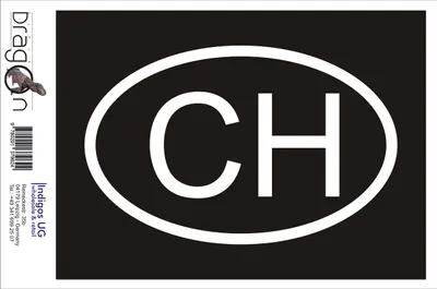Produktbild von Aufkleber / Autoaufkleber - JDM / Die cut / Auto / OEM - Schweiz CH - 110x70 mm gold - Heckscheibe / Heckscheibenaufkleber