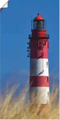 Produktbild von ARTland Poster Amrumer Leuchtturm Größe: 20x40 cm