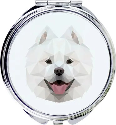 Immagine prodotto di Art-Dog Specchietto da borsa – Samoiedo