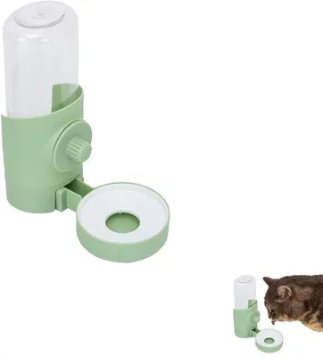 Produktbild von Automatischer Trinkflaschenhalter für Kaninchen und Kleintiere – Auslaufsichere, hängende Trinkflasche