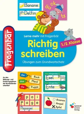 Produktbild von Fragenbär - Richtig schreiben 1./2. Klasse