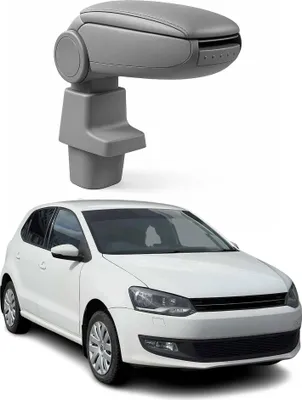 Image de Accoudoir pour VW Polo V HB 2009-2014 Vinyl Abs Gris