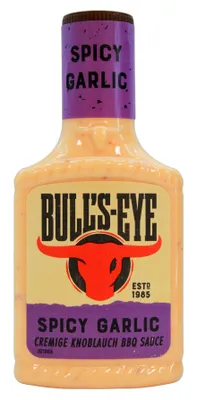 Produktbild von Bull's-Eye spicy Garlic cremige Knoblauch BBQ Sauce, 6er Pack (6 x 300ml Flasche)