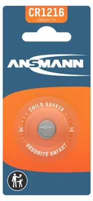 Produktbild von ANSMANN Lithium Knopfzelle CR1216