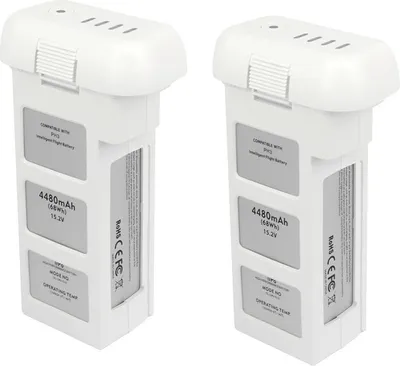 Obrázek produktu pro 2 Pack DJI Phantom 3 Series Intelligent Flight Battery 15,2 V 4480 mAh 68 Wh Battery