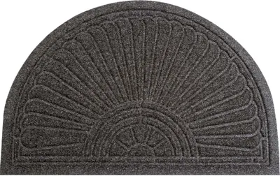Produktbild von wash+dry Schmutzfangmatte Dune Halfmoon Dark Grey - 55 x 85 cm