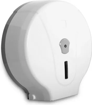 Produktbild von Jumbo Toilettenpapierspender SemyTop - Kunststoff - weiß - f. Maxirollen