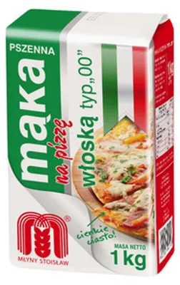 Produktbild von Młyny Stoisław: Weizenmehl für italienische Pizza, 1 kg
