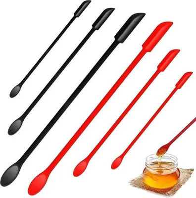Immagine prodotto di Set di piccole spatole da cucina in silicone, 6 pezzi, lavabili in lavastoviglie, ideali per la pasticceria