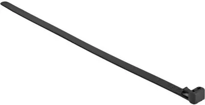 Produktbild von Delock Kabelbinder wiederverwendbar hitzebeständig L 300 x B 7,6 mm 100 Stück schwarz