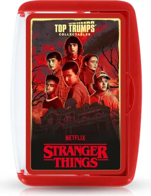 Obrázek produktu pro Karetní hra Stranger Things Top Trumps Collectables *německá verze*