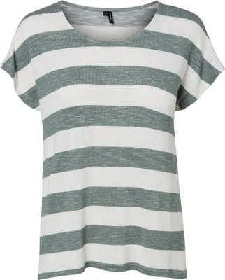 Produktbild von Vero Moda 5714509420836, T-Shirt, Erwachsener, Weiblich, Grün, M, Runder Halsausschnitt