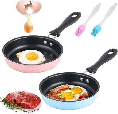 Image de Set de mini-moules pour four - Résistants à la chaleur - 2 pièces - Acier inoxydable - 12 cm
