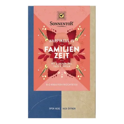 Produktbild von Kräuter-Früchtetee Familienzeit Bio, Teebeutel