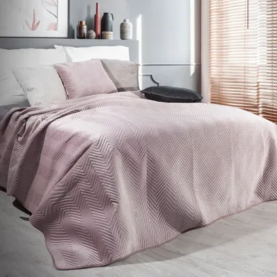 Produktbild von Eurofirany Tagesdecke 220cm x 240cm rosa