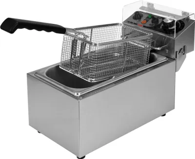 Produktbild von Gastro Fritteuse 1x3,5L 2000W 430x200x290mm